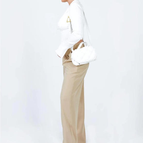 Princess Polly taupe archer pants - Picture 3 of 4